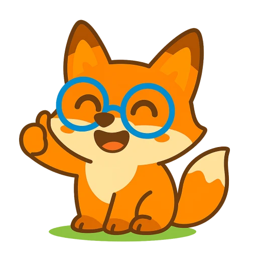 Greeky, the GreekBrain fox